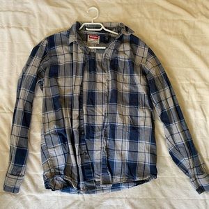 wrangler plaid shirt